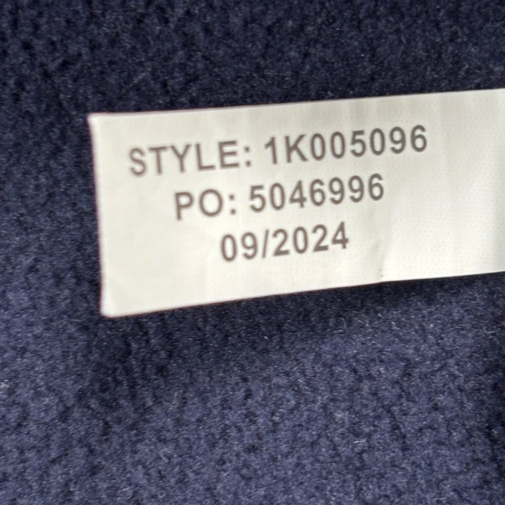 Vineyard Vines Vest Men XXL Gray Saltwater Full Zip Fleece 1K005096